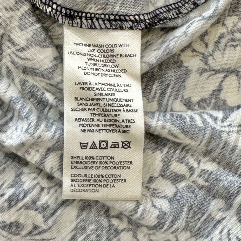 Free People Sammy Tank Top Camisole Black/Cream Floral Size XLarge NWT - Picture 13 of 13